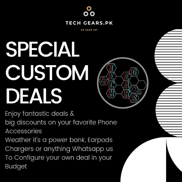 SPECIAL CUSTOM DEALS Configure your Deal under your Budget